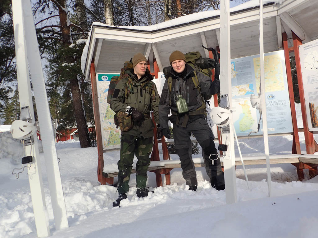 Talvieräilyä Evolla 6.-8.2.2015