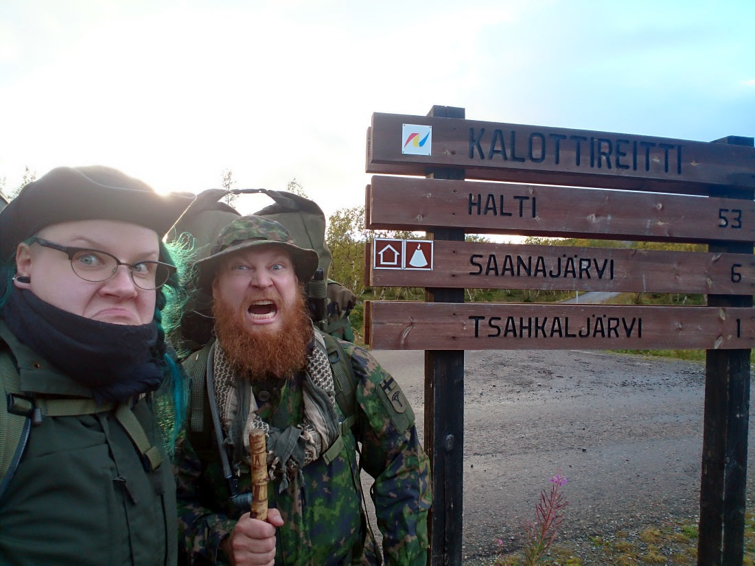 The ascent of Halti in fall of 2018, part 1/2