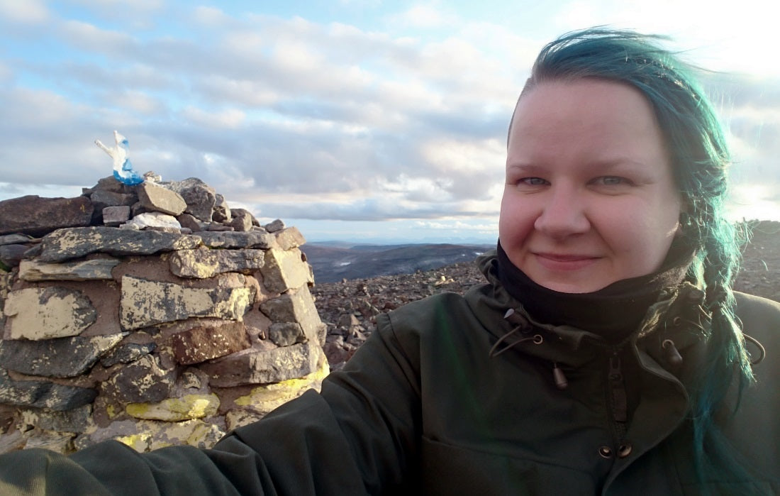 The ascent of Halti in fall of 2018, part 2/2
