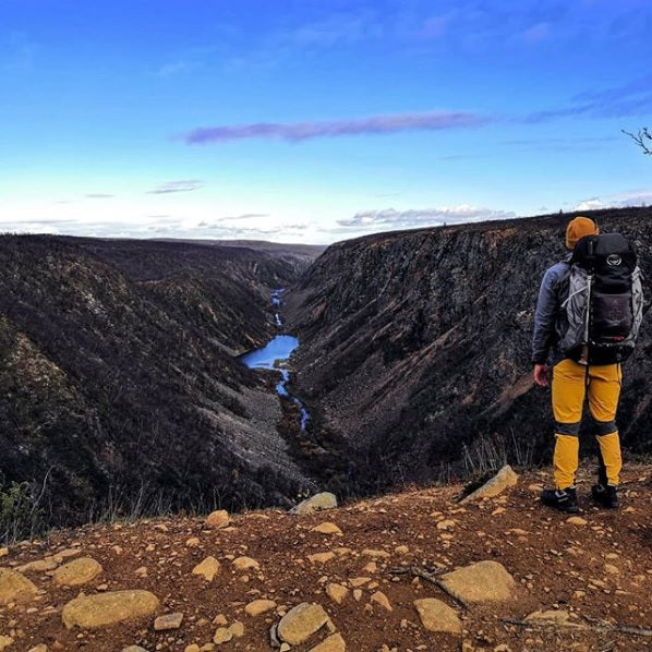 Kevo Canyon as a Kebnekaise rebound