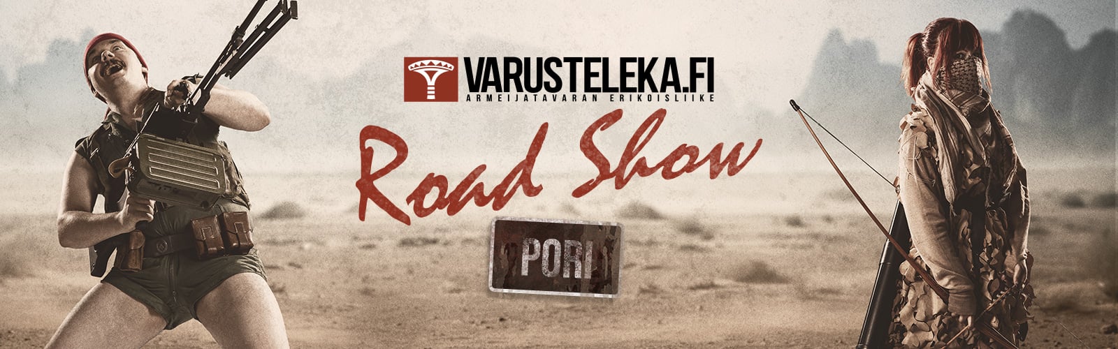 Varusteleka Road Show: Pori, SEP 16–18, 2021
