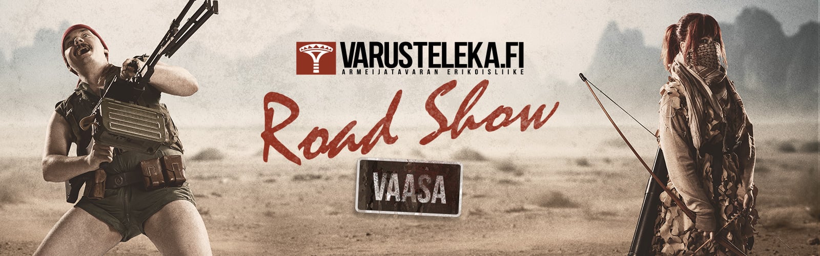 Varusteleka Road Show: Vaasa, SEP 30–OCT 2, 2021