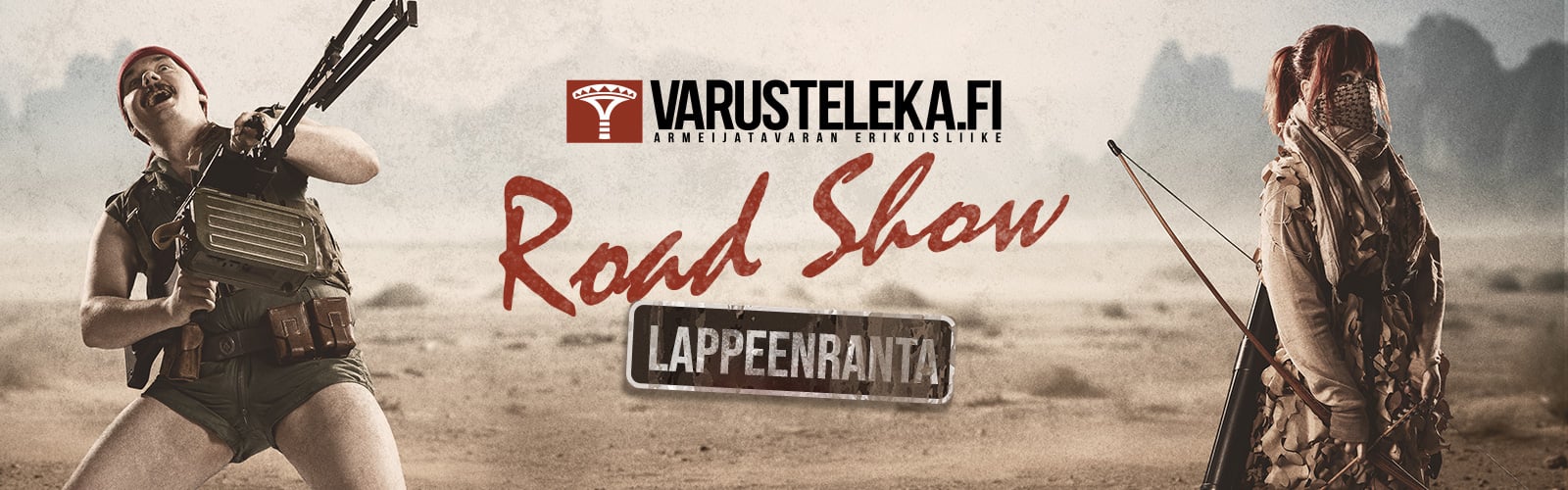 Varusteleka Road Show: Lappeenranta, OCT 21–23, 2021