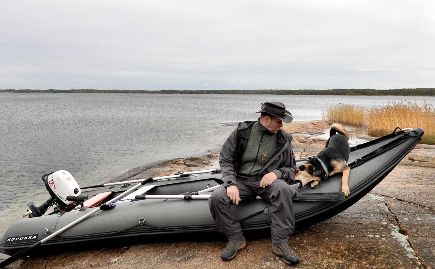 Detective novelist at the perils of the Archipelago Sea