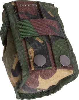 Dutch MOLLE Grenade Pouch, DPM / Woodland, Surplus