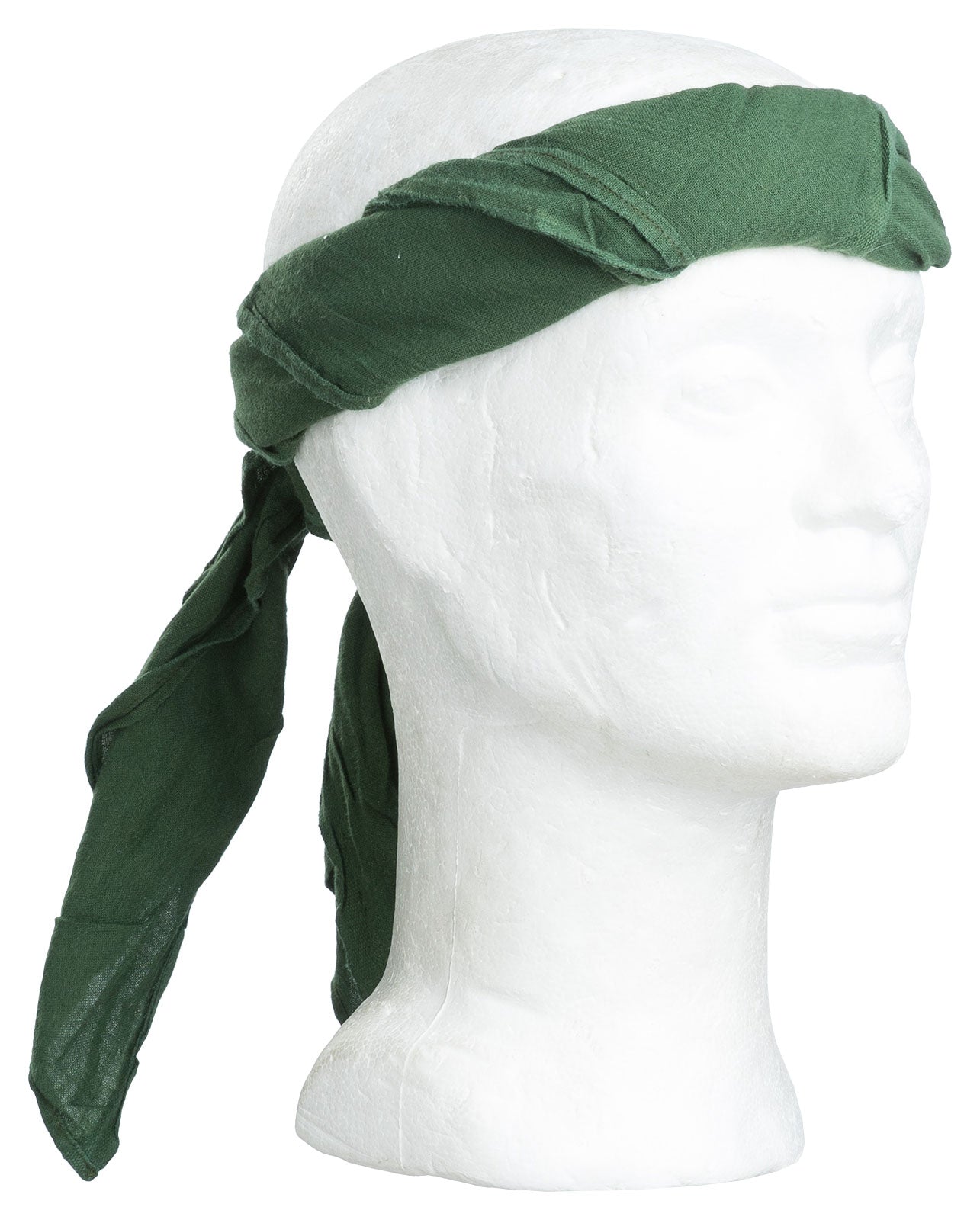 Swedish Square Scarf, Olive Green, Surplus