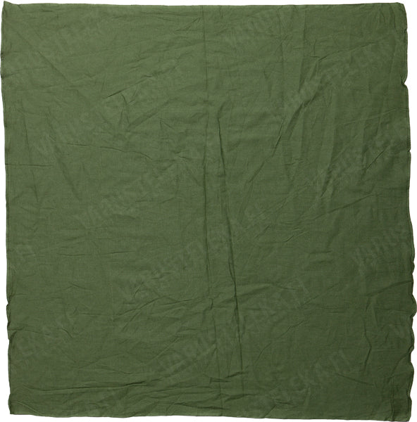 Swedish Square Scarf, Olive Green, Surplus