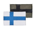 Varusteleka M05 RES Finnische Flaggenaufnäher, 50 x 30 mm