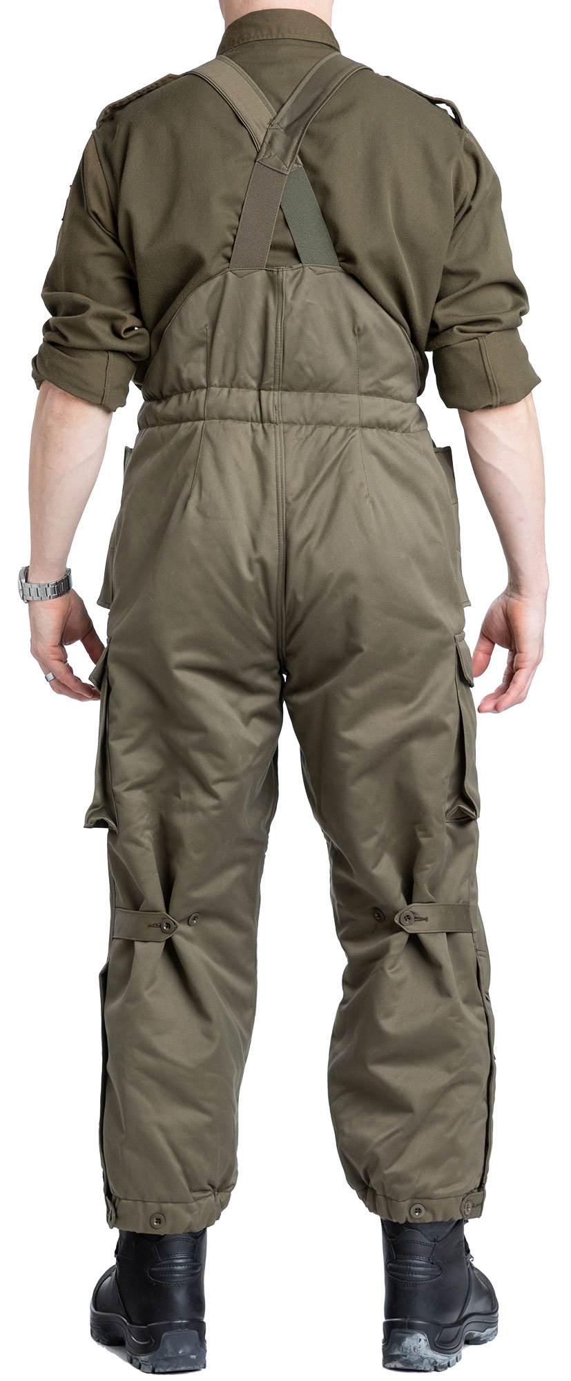 Austrian winter trousers, olive drab, surplus