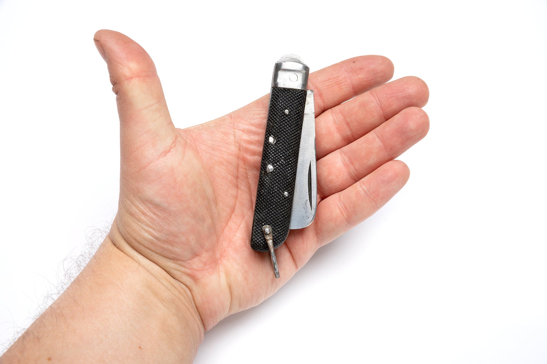 Italian pocket knife with can opener, surplus