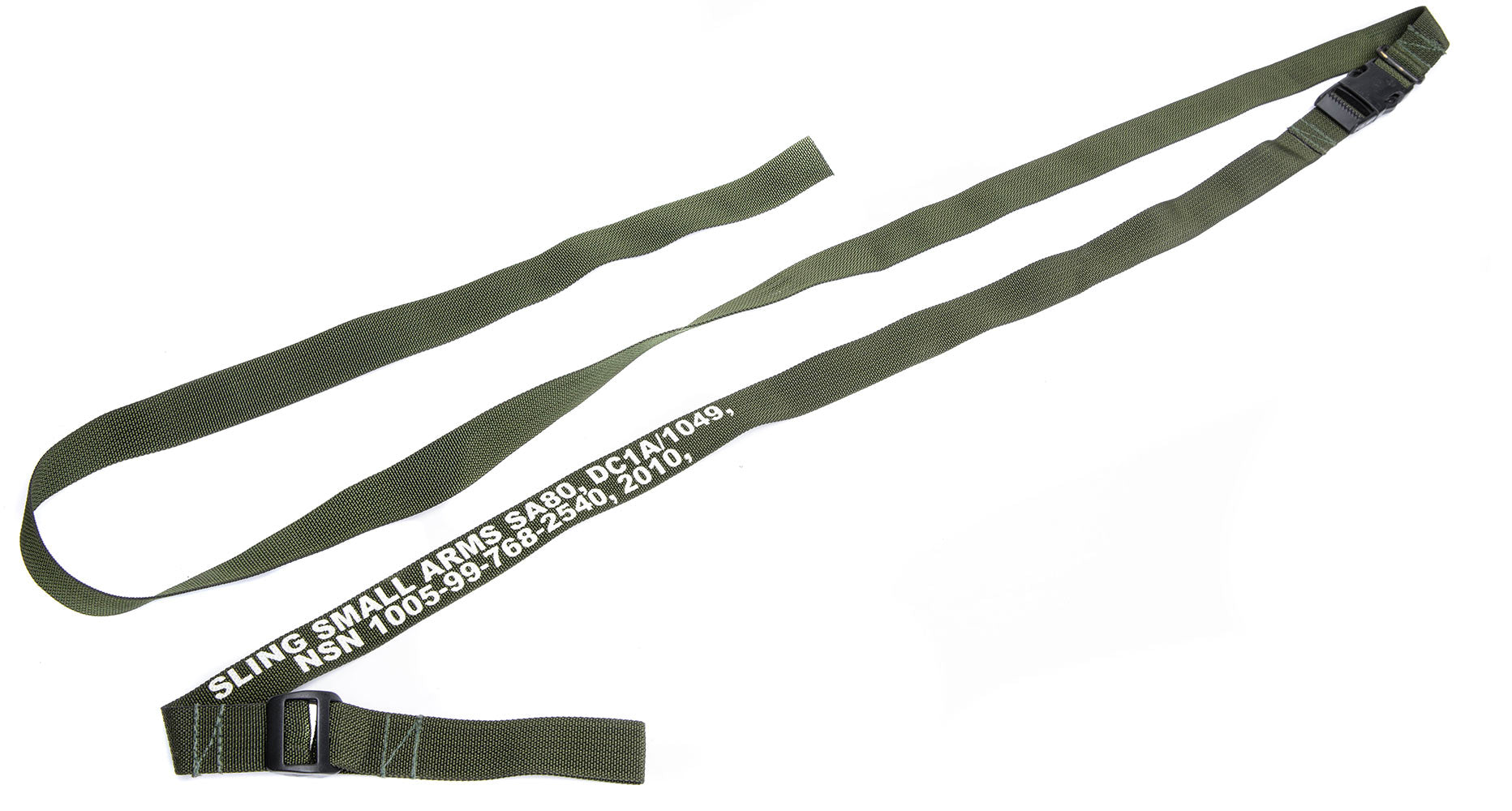 British SA80 3-Point Sling, Green, Surplus