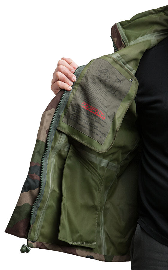 French Hardshell Rain Jacket, CCE, Surplus