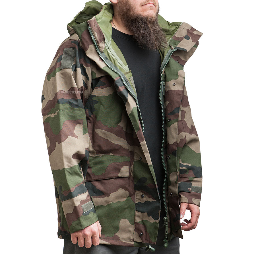 French Hardshell Rain Jacket, CCE, Surplus