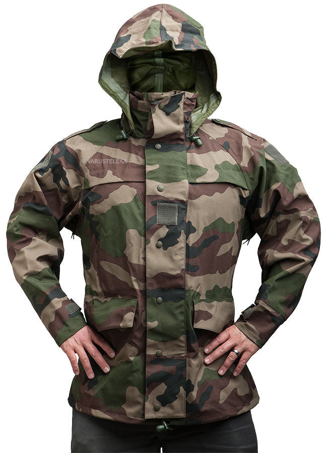 French Hardshell Rain Jacket, CCE, Surplus