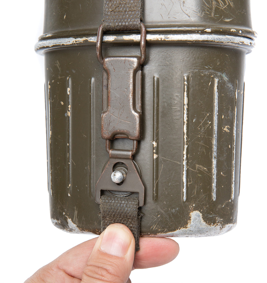 BW Canteen with Cup and Another Cup, Surplus