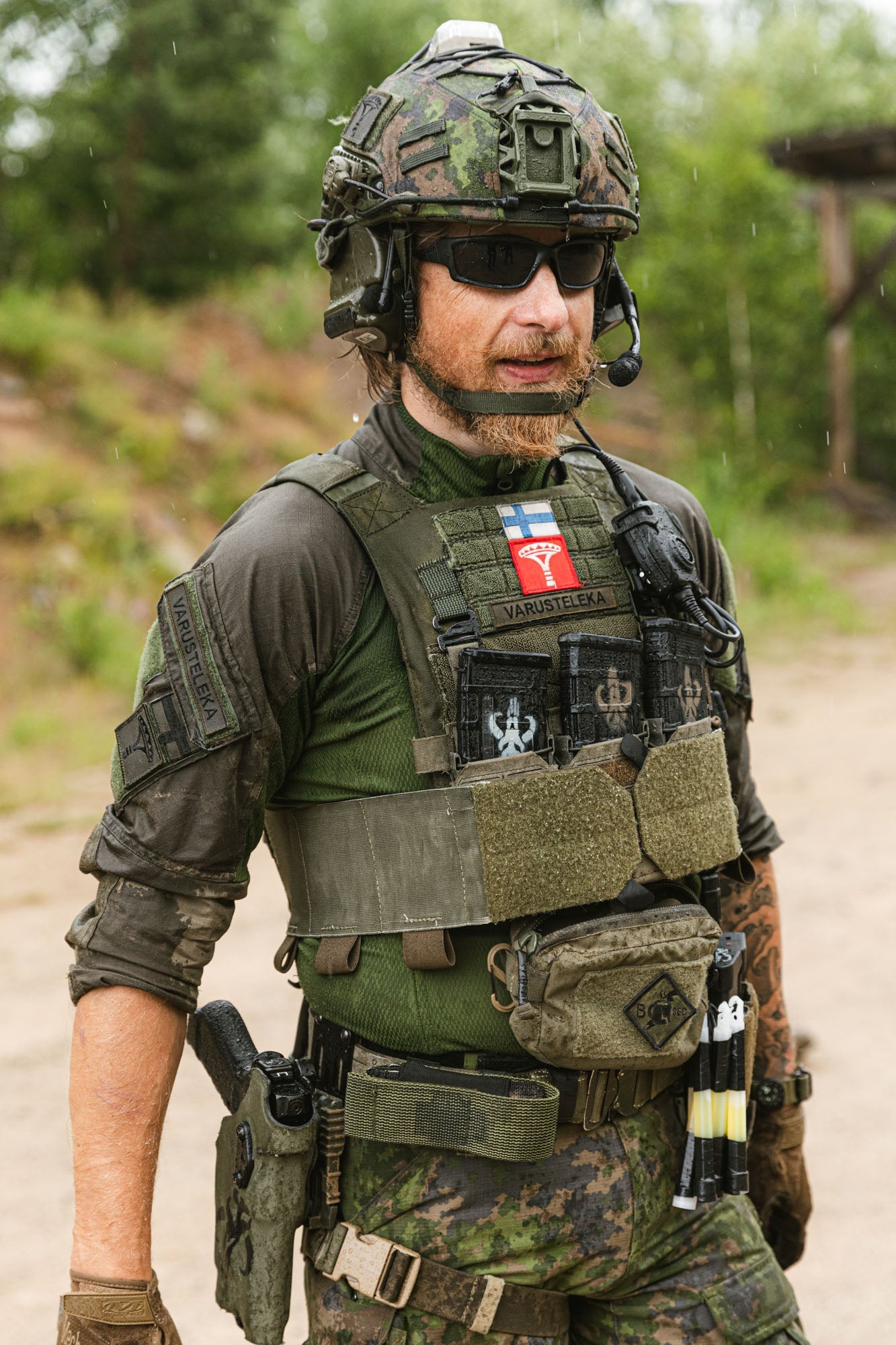 Varusteleka L4 Combat shirt, MultiCam