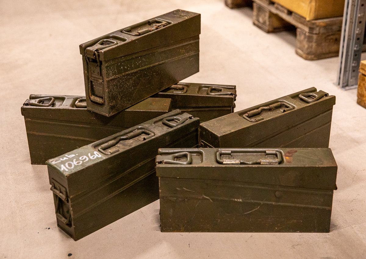 BW MG3 Ammunition Box, Surplus