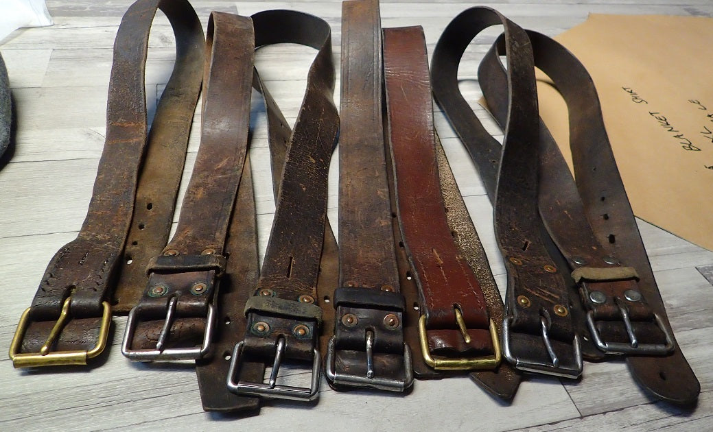 Finnish M30 leather belt, surplus