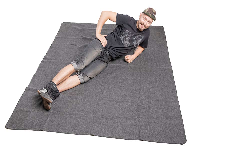 US blanket, dark grey, surplus