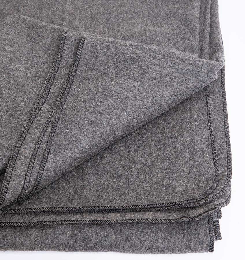 US blanket, dark grey, surplus