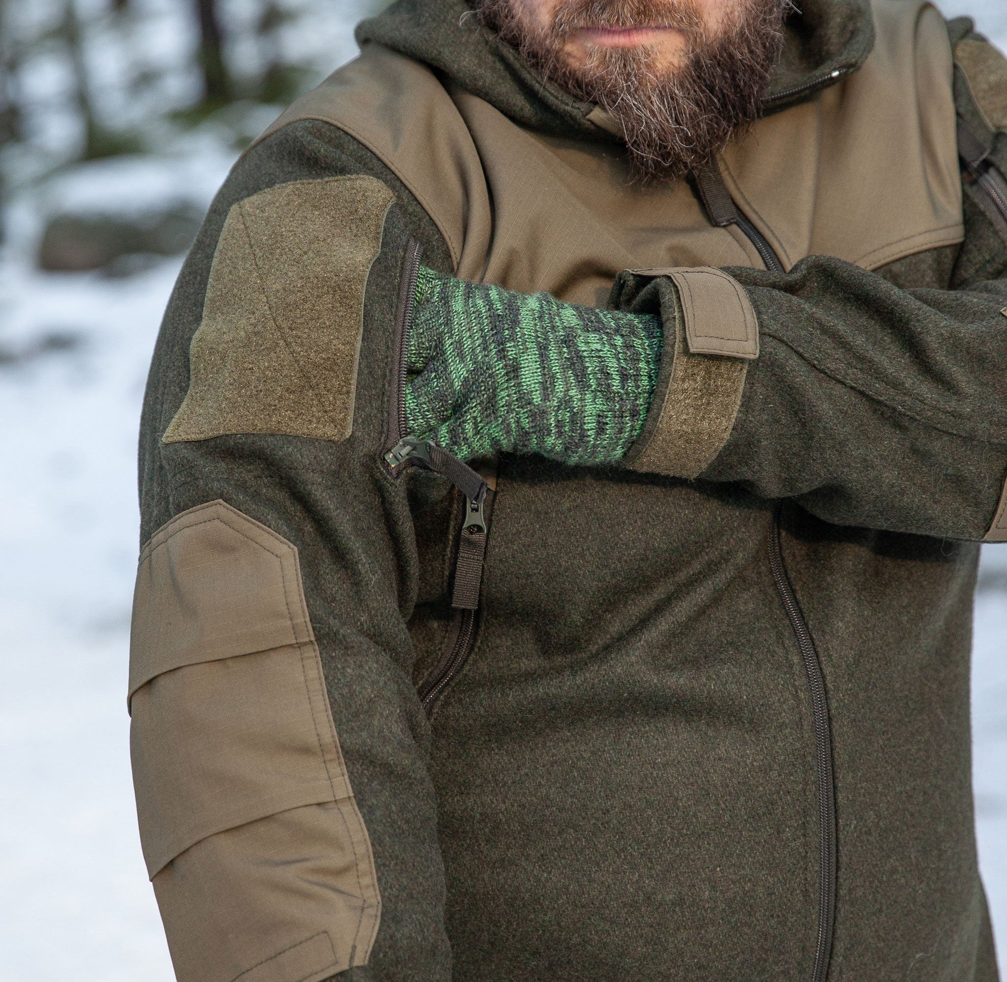 Varusteleka Woolshell-Jacke