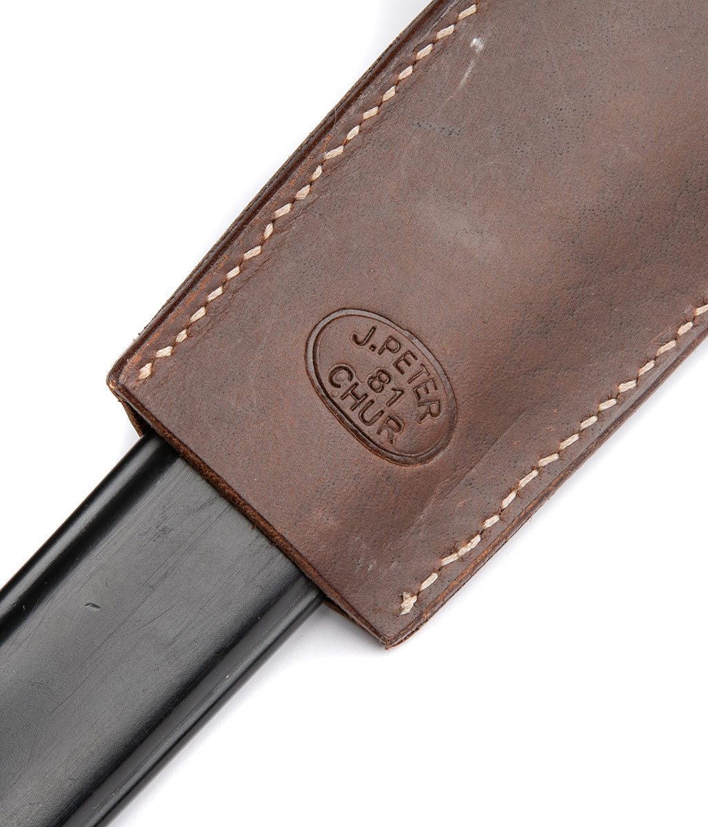 Swiss Stgw. 57 Bayonet with Frog, surplus