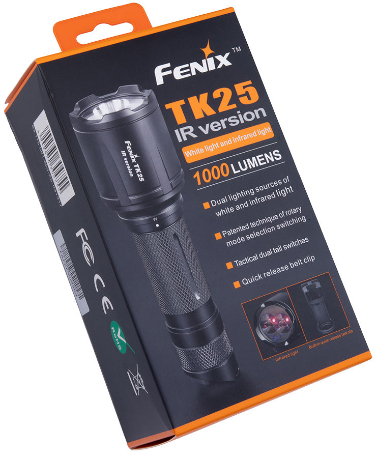 Fenix TK25 IR Flashlight with Infrared Illuminator