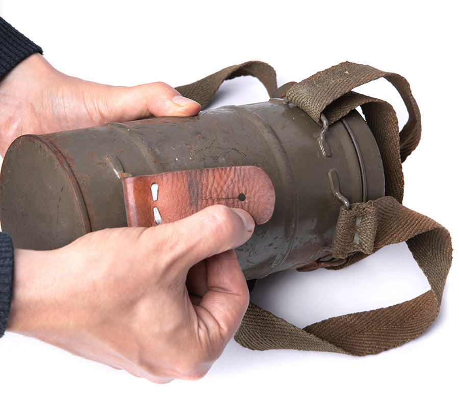 Finnish M32 gas mask canister, surplus