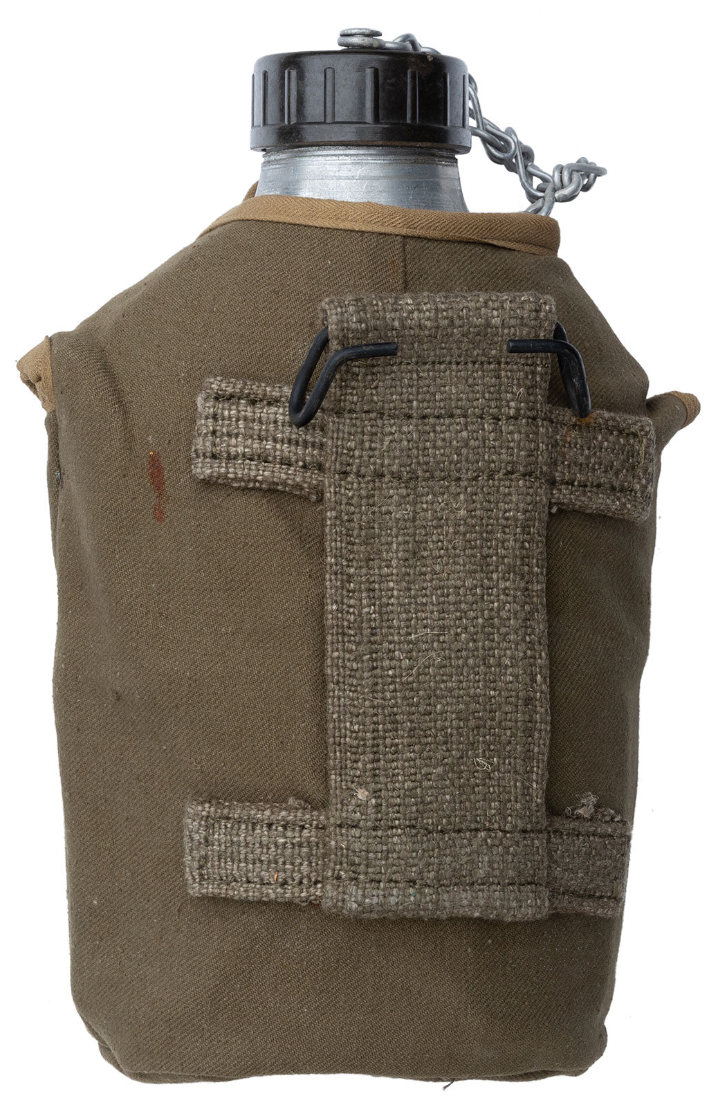 French M47 canteen with cup and pouch, used