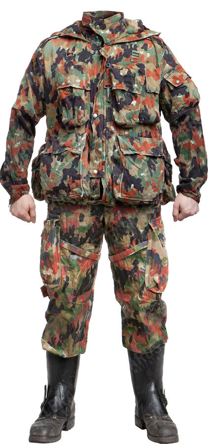Schweizer M70 Cargohosen, Alpenflage, Surplus