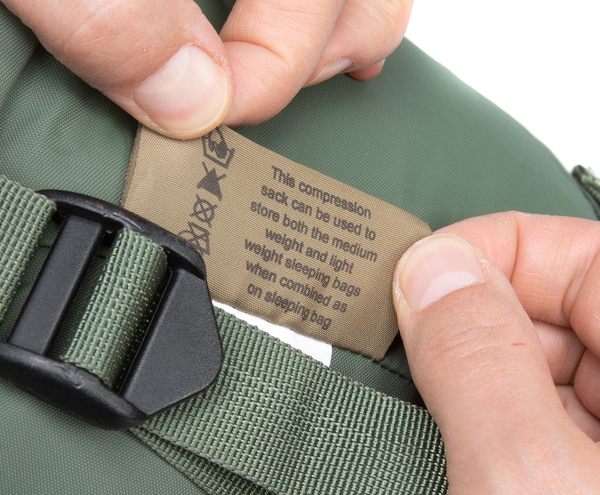 British modular compression bag, surplus