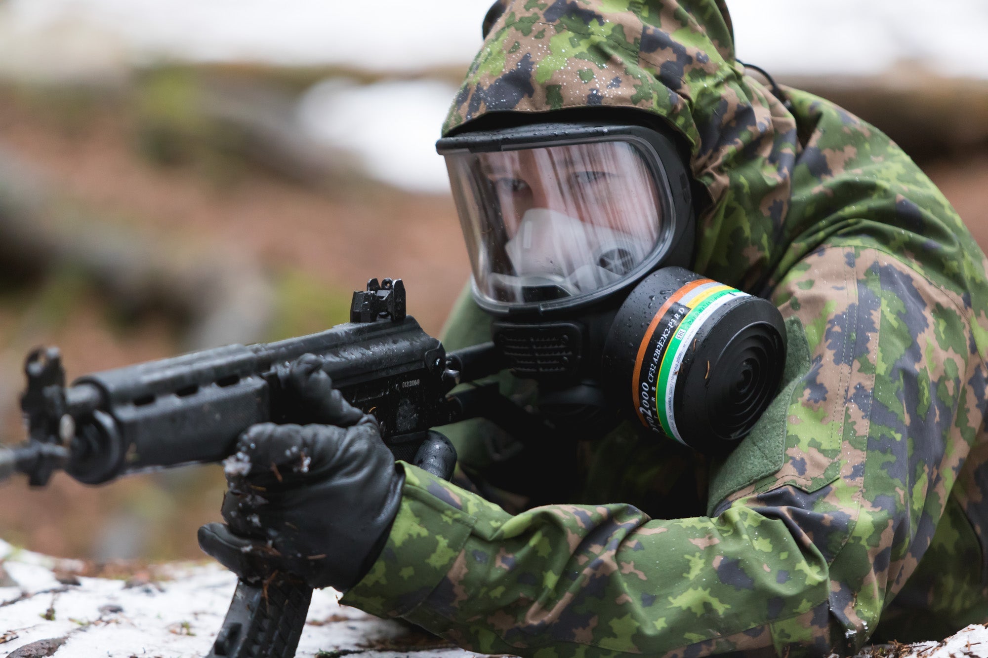 Scott Promask FM3 Gas Mask