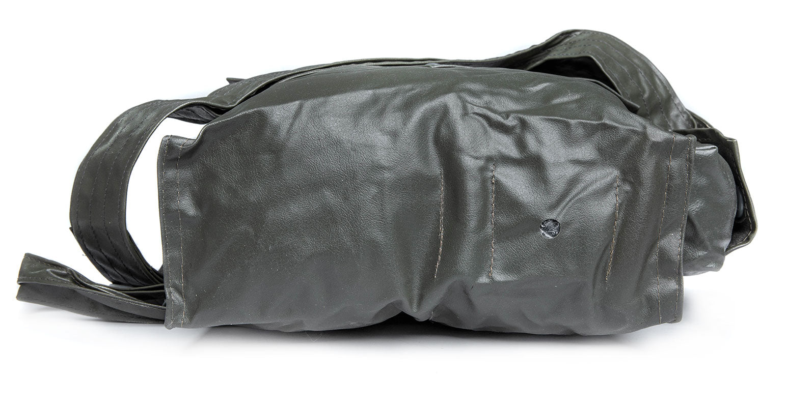 NVA gas mask bag, rubberized, surplus