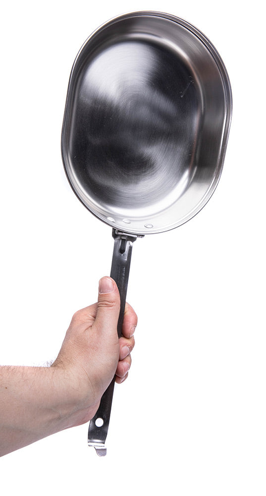 US model two-piece mess tin, steel