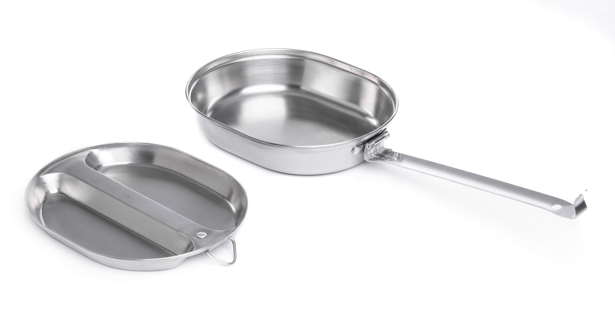 US model two-piece mess tin, steel