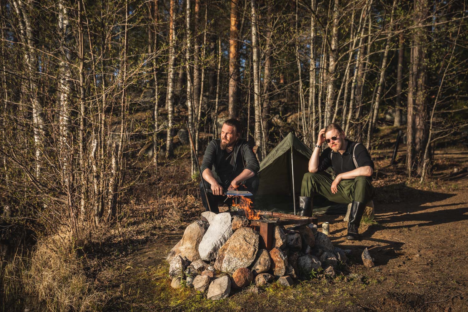 Ranskalainen F1 / F2 2-hengen teltta, ylijäämä