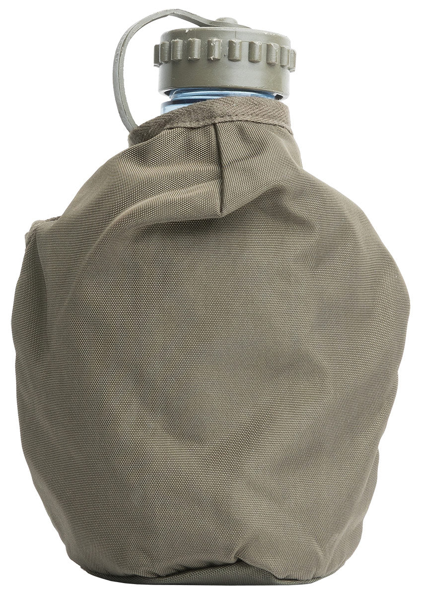 Austrian Canteen with Pouch, Transparent, Surplus