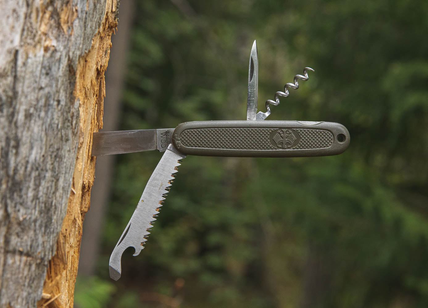 BW Pocket Knife with Cork Screw, Surplus