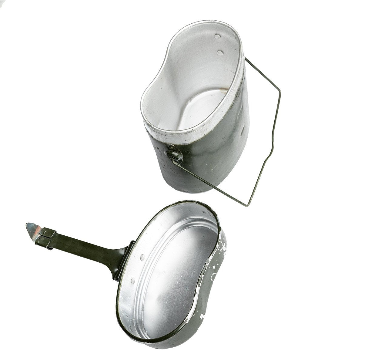 Romanian Two Piece Mess Kit, Aluminium, Surplus