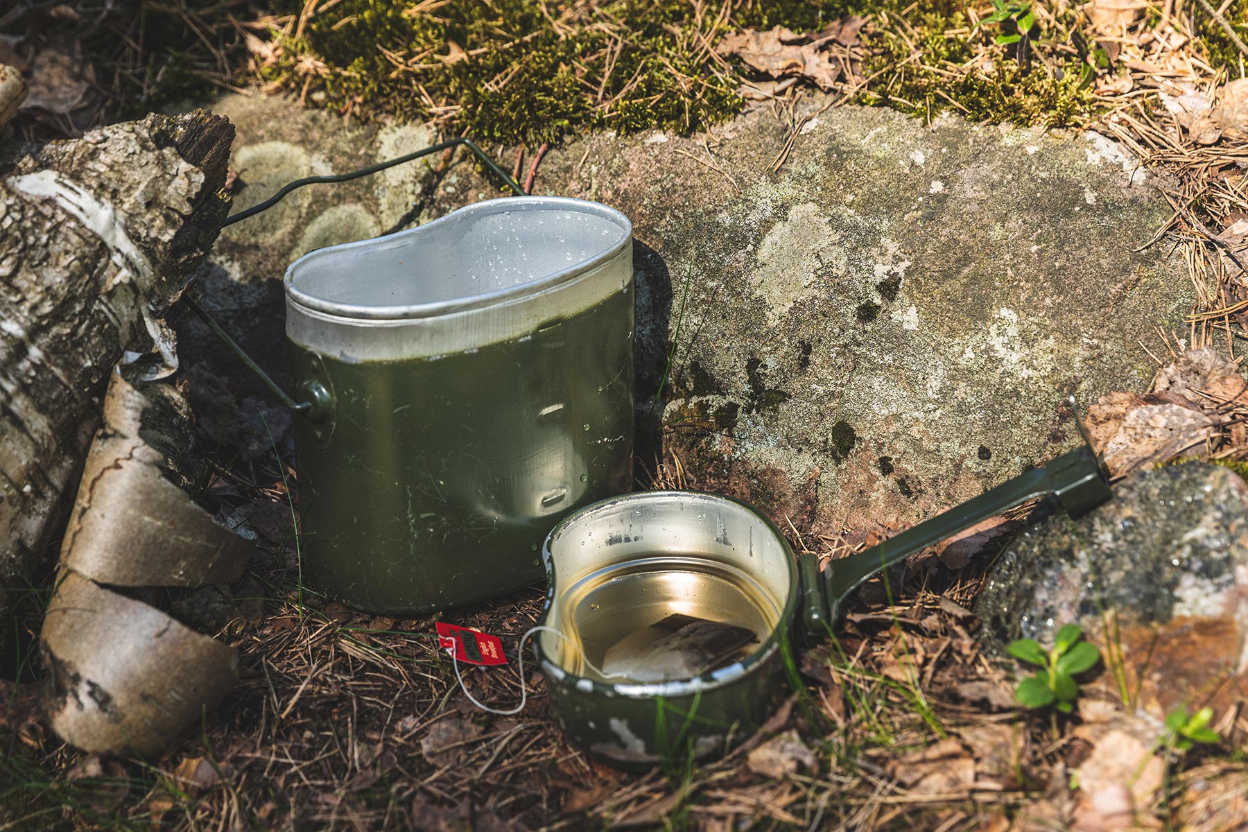 Romanian Two Piece Mess Kit, Aluminium, Surplus