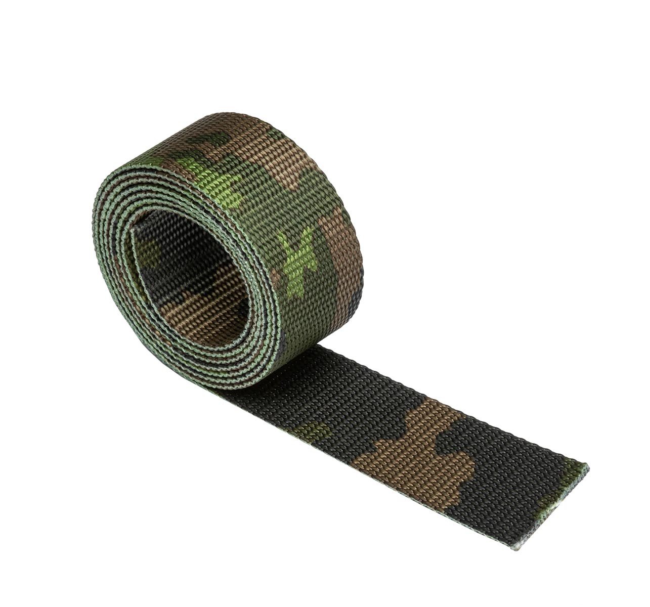 Foxa 25 mm / 1" Gurtband, Meterware, M05 Waldtarnmuster