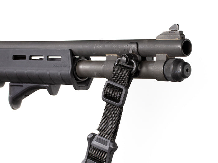 Also compatible with QD sling swivels (sold separately).