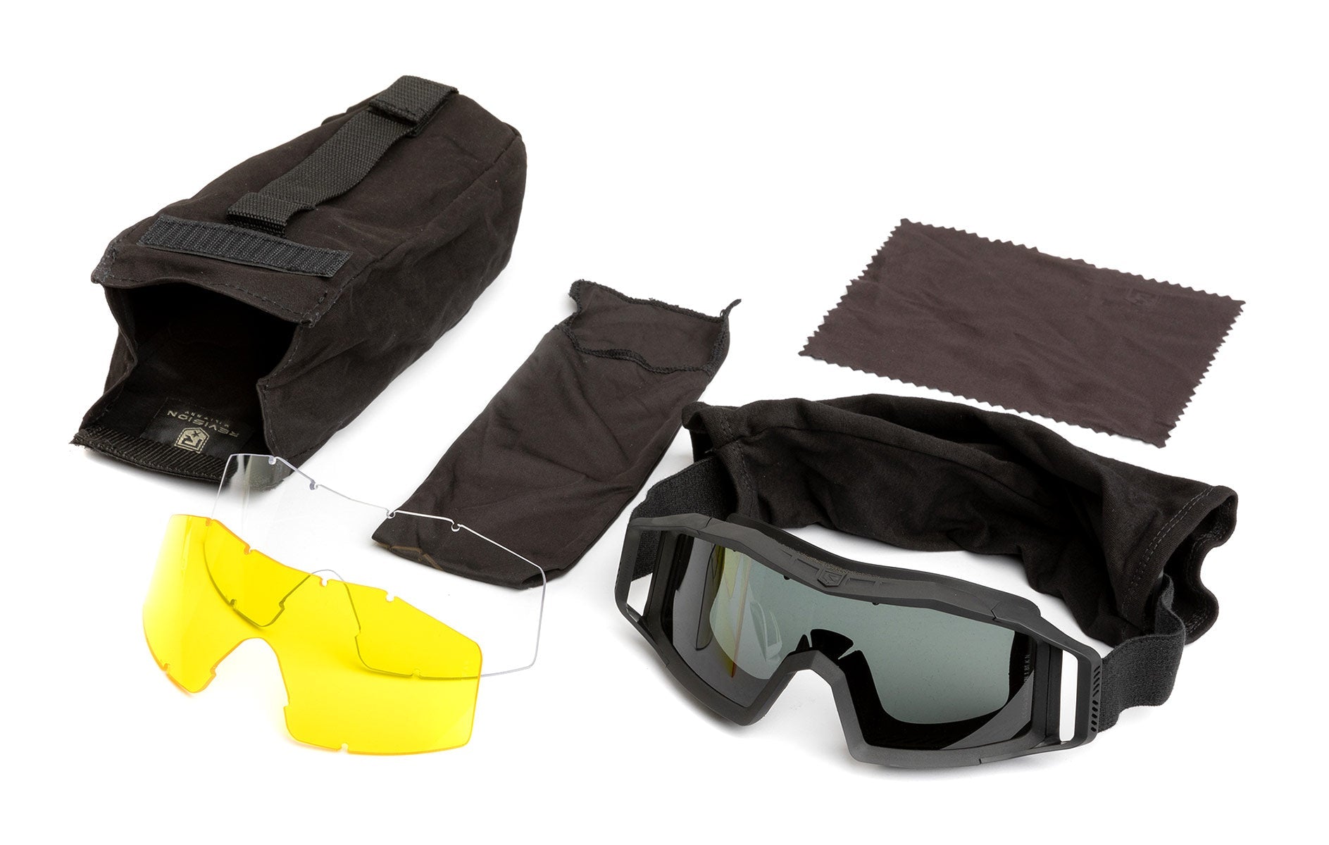 Revision Wolfspider ballistiset suojalasit, Deluxe Kit