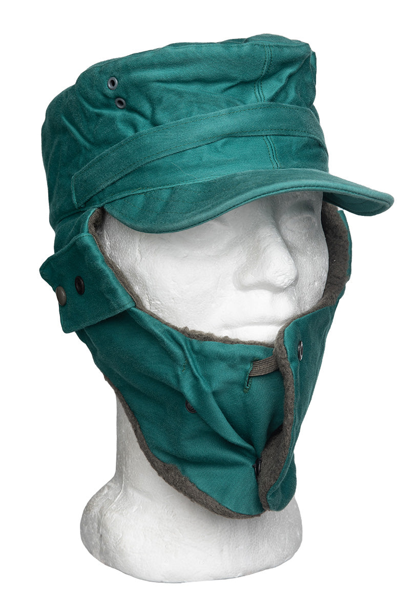Austrian Field Cap, Winter Model, Funny Green, Surplus