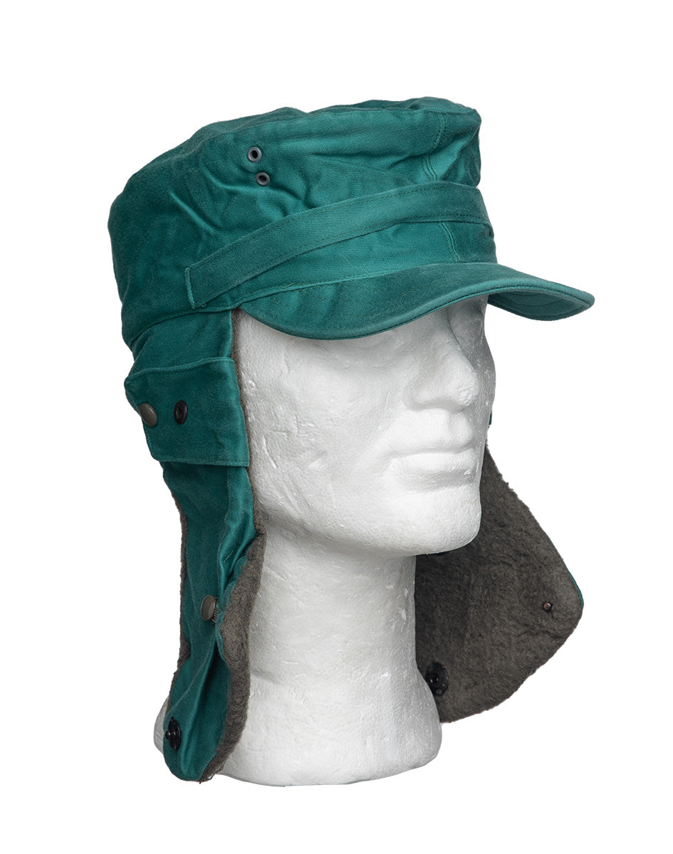 Austrian Field Cap, Winter Model, Funny Green, Surplus