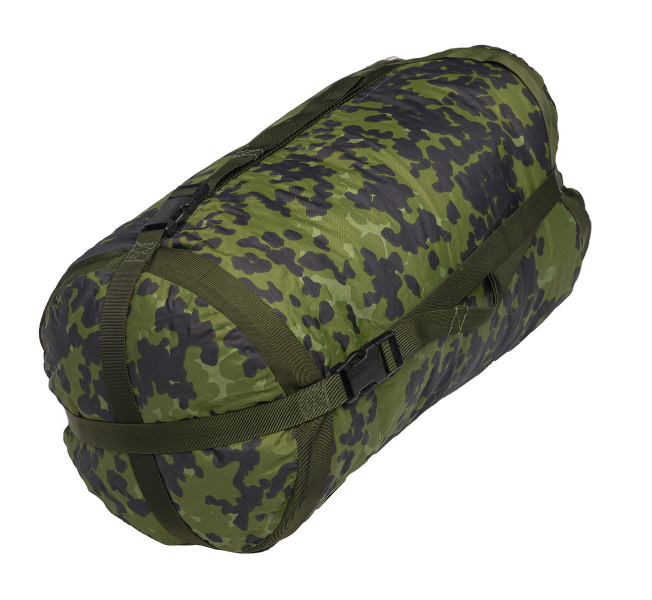 Tanskalainen kompressiopussi, M84 maastokuvio, ylijäämä
