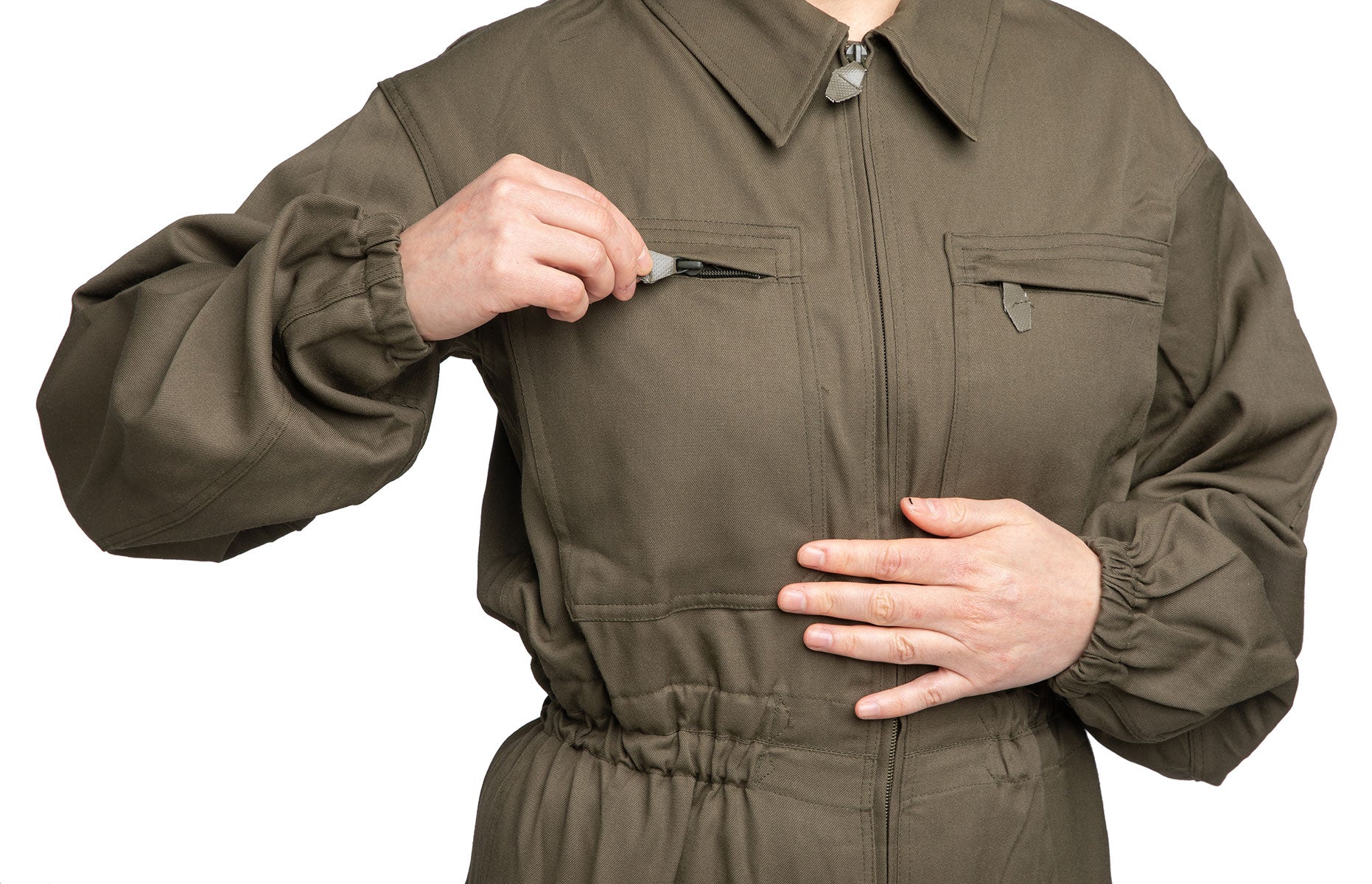 Austrian Work Coverall, Olive Drab, Surplus
