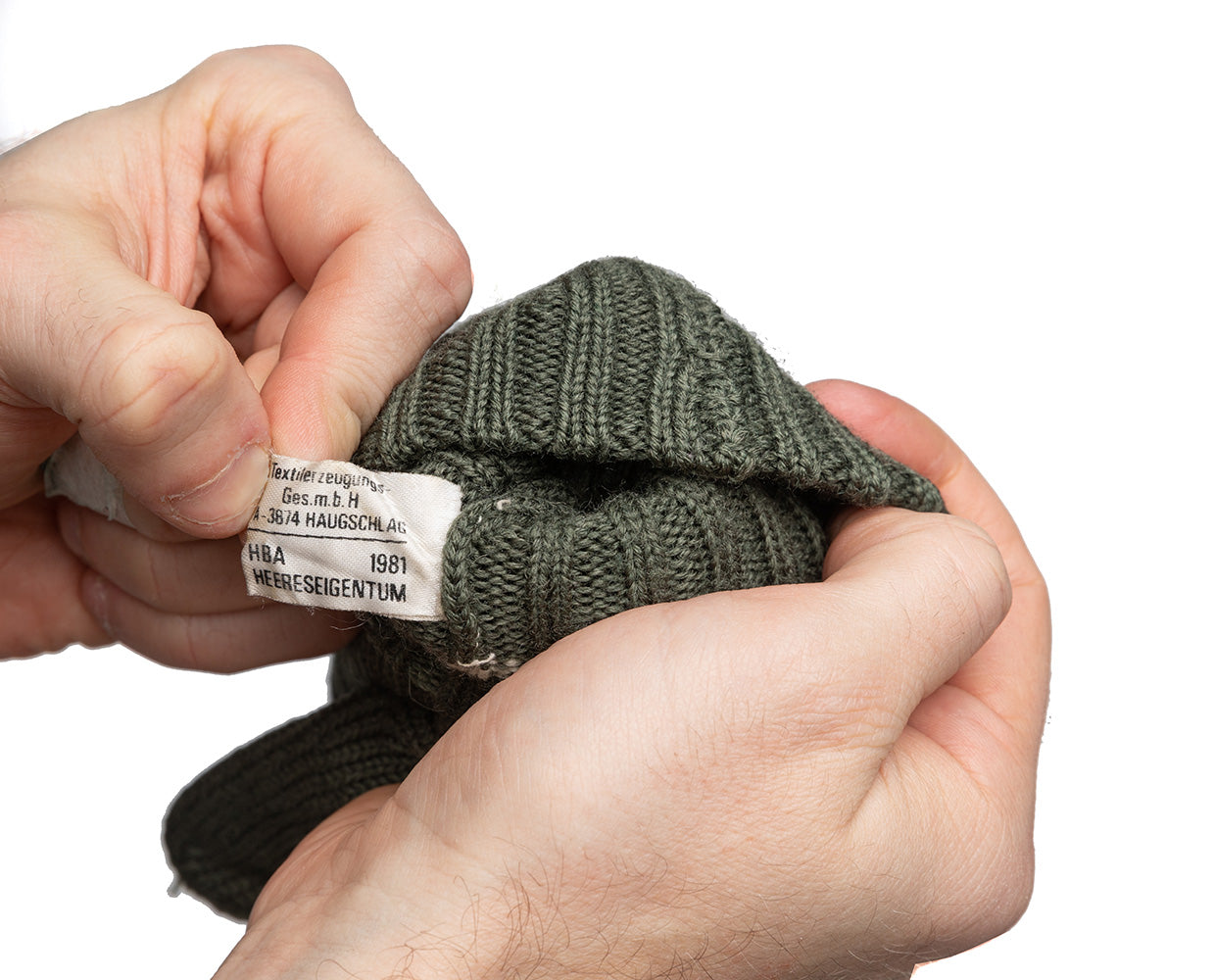 Austrian Wool Mittens with Trigger Finger, Surplus