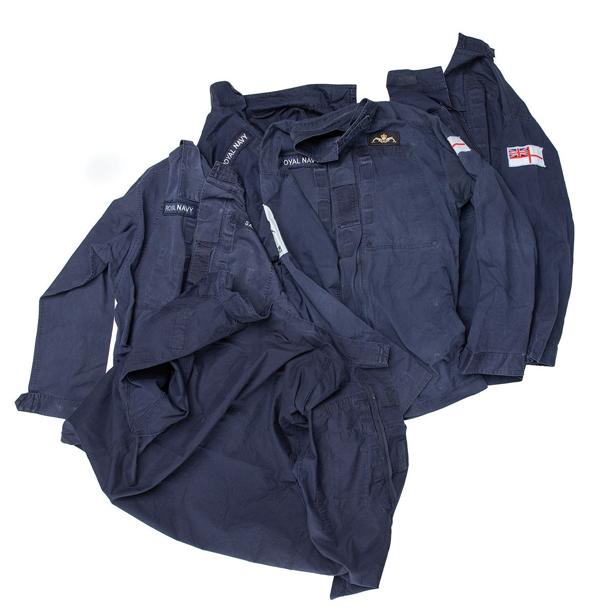British Royal Navy Light Combat Jacket, Dark Blue, Surplus