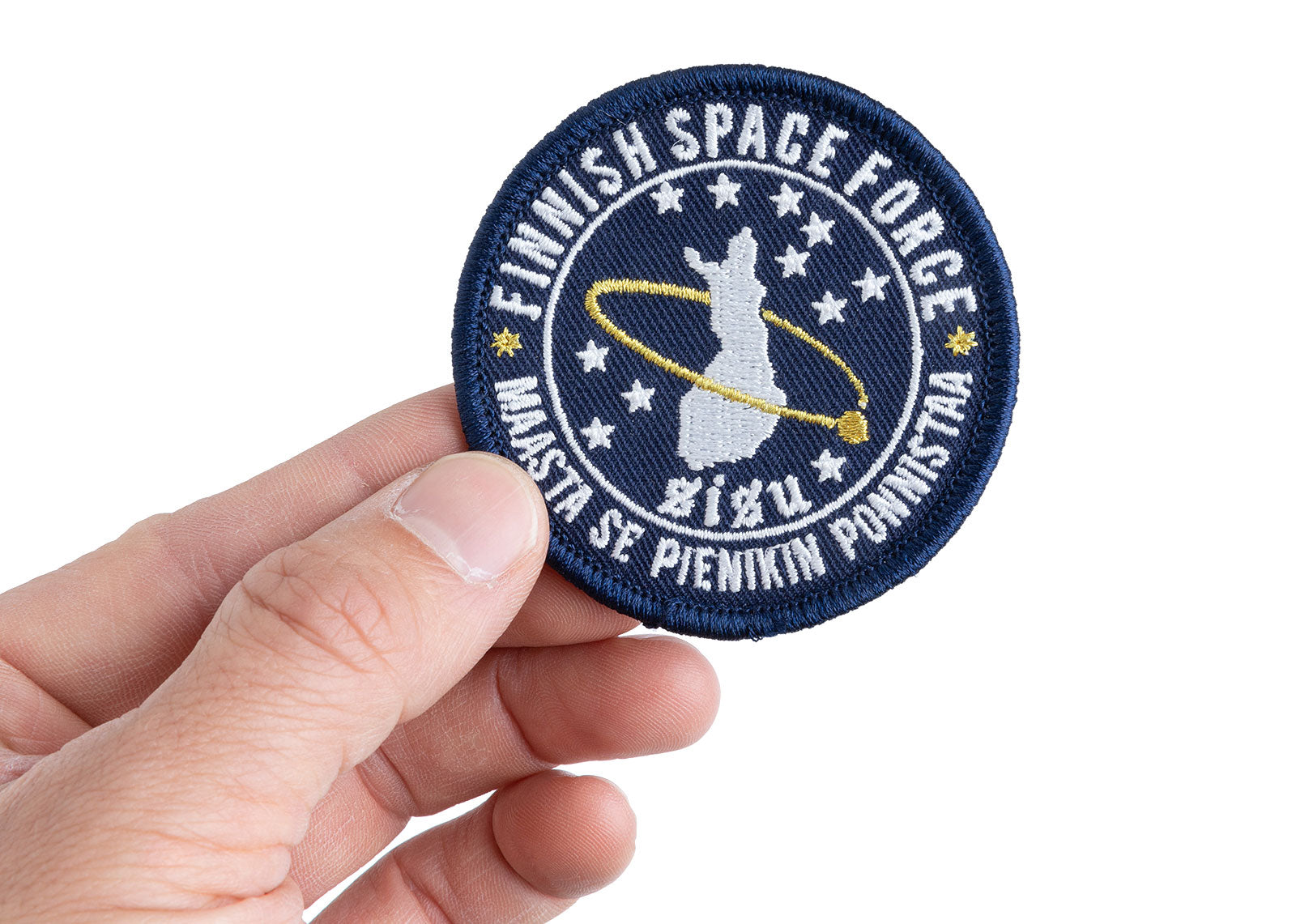 Varusteleka Finnish Space Force Morale Patch, 65 mm
